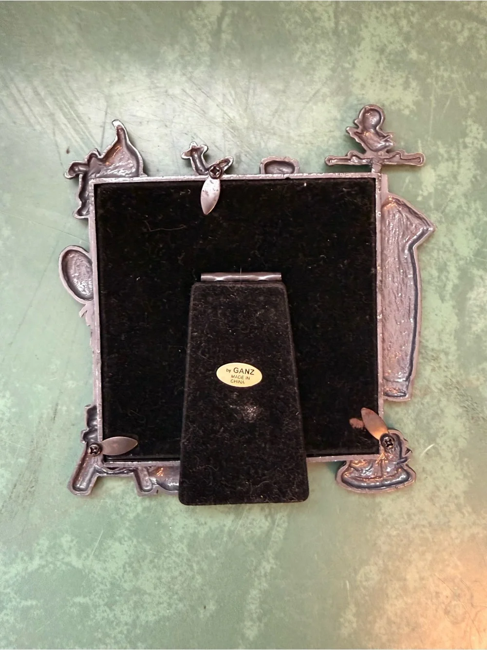 VTG Y2K Silver Baby Themed Picture Frame